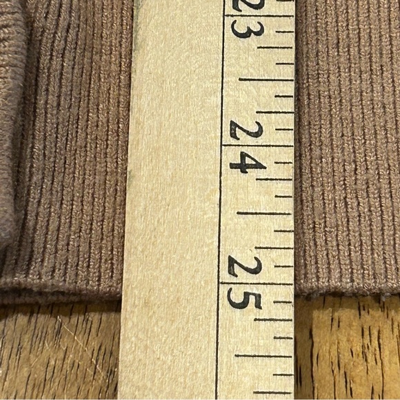 Rachel Zoe Brown Plaid Button-up Cardigan Sweater M - Picture 9 of 9